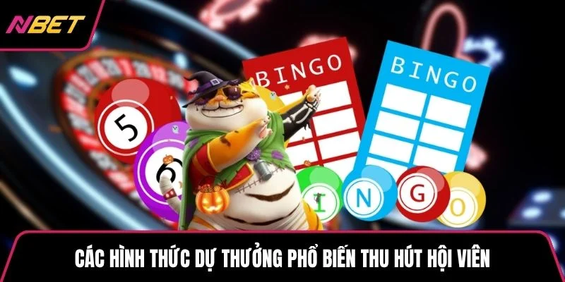 Các hình thức dự thưởng phổ biến thu hút hội viên
