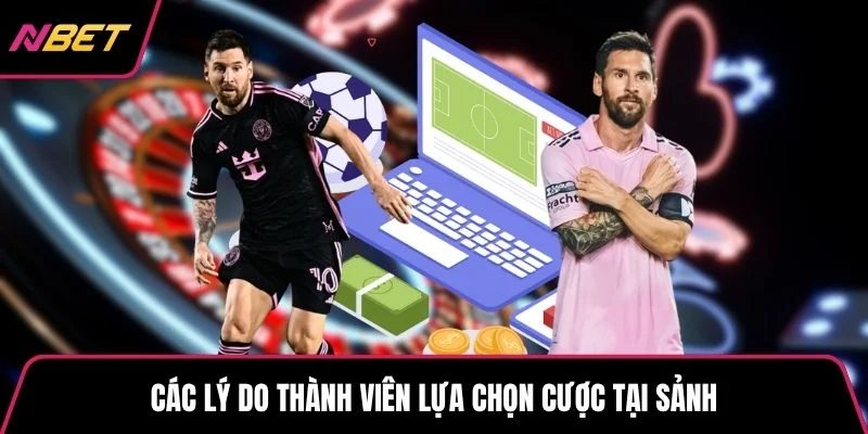 Các lý do thành viên lựa chọn cược tại sảnh